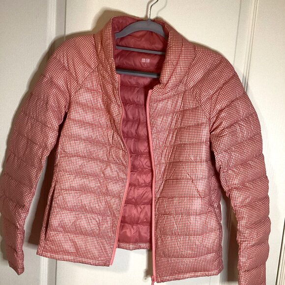 Uniqlo Girls Women's Packable Puffer Down Feather Jacket Fold-Away Featherweight - Picture 4 of 11